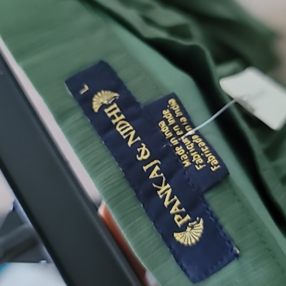 NWT RARE Anthropologie tall girl maxi pleated skirt size L - Picture 8 of 13